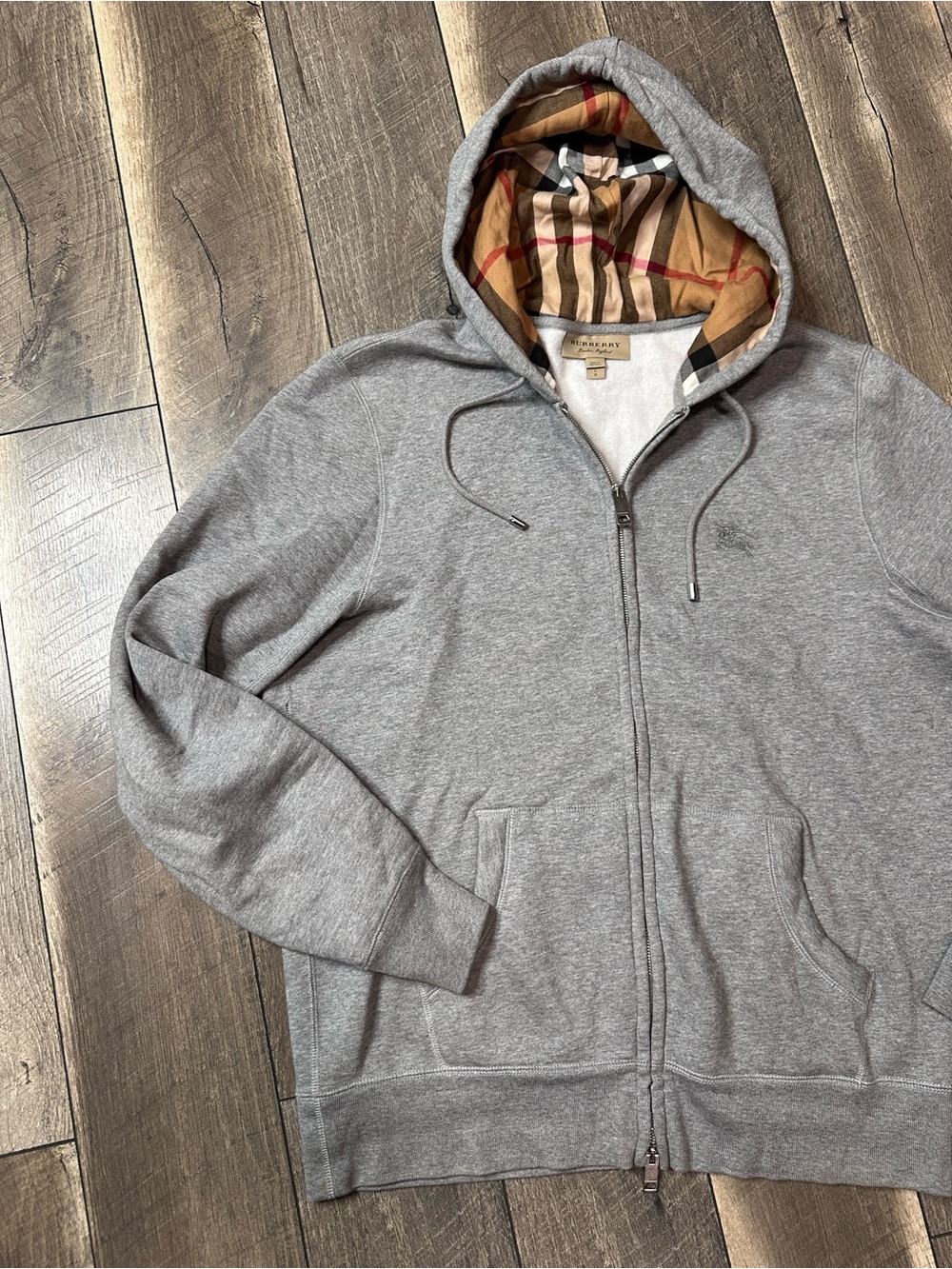 Burberry Zip Up Hoodie - Picture 3 of 10
